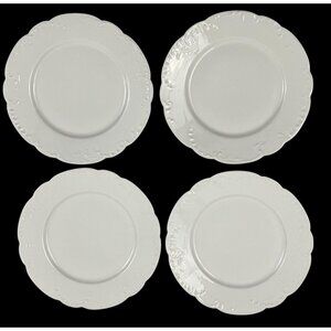 Haviland Limoges Marseille Schieiger-9 pattern Set of 4  Salad Plates 8 1/2"